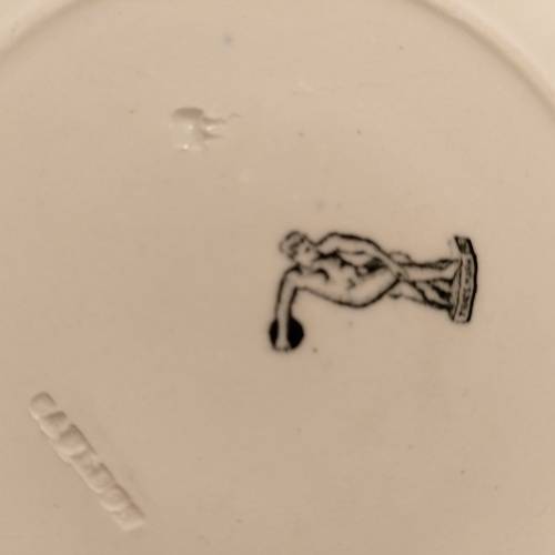 Cauldon Vase and dish