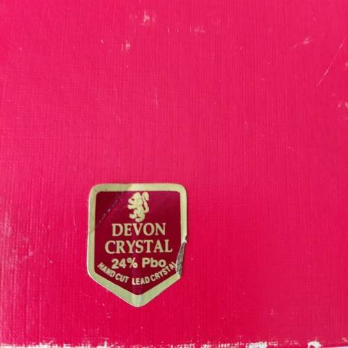Champagne Flutes `Devon` Crystal - boxed