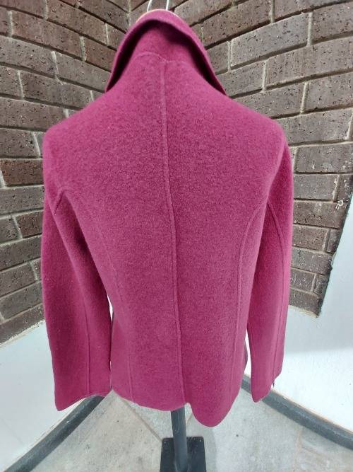 Boiled Wool Cardigan