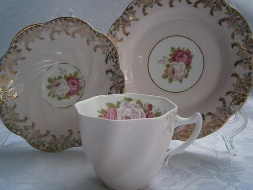 Rosina  Bone China Tea Trio