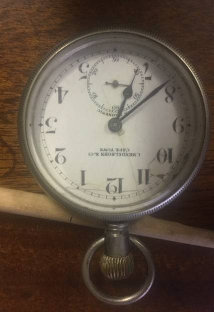 Mendelsohn Cape Town pocket watch