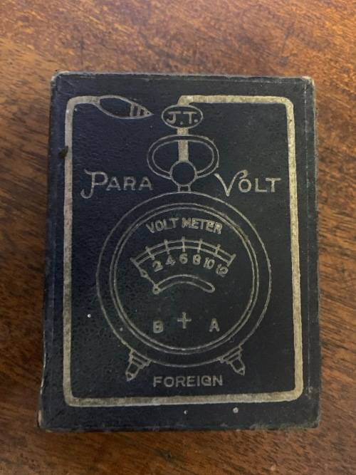 Vintage Volt meter (Para Volt)