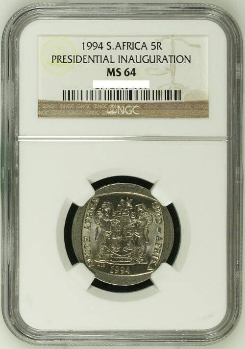 MS64 - NGC graded 1994 Presidential Inauguration R5