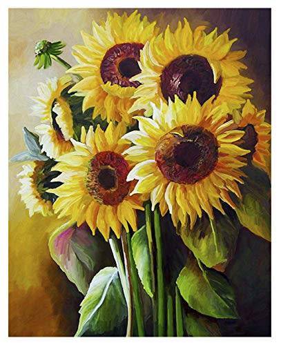 Painr By Numbers - Sunflowers- FREE DELIVERY