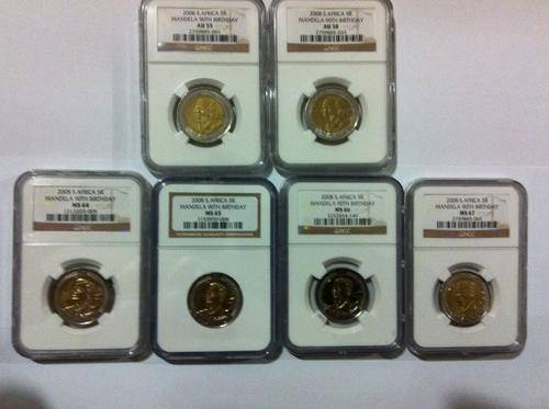 SNAP R1 - 2008 Birthday R5 Set **AU55/58 & MS64/65/66/67**