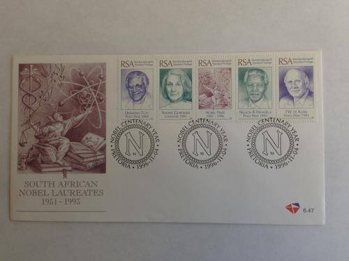 SA Nobel Laureates FDC
