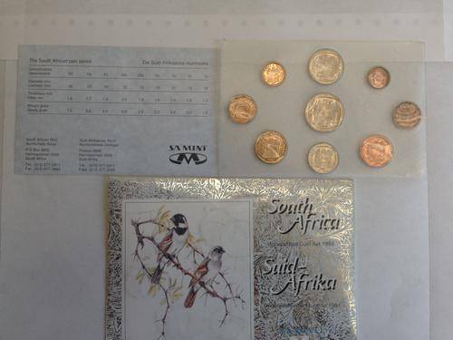 1994 SA Uncirculated Coin Set (A very important year) - R1 Start