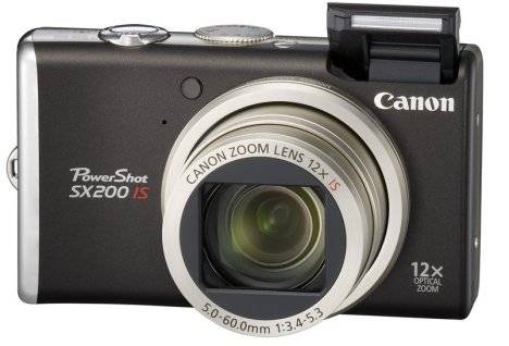 Canon PowerShot SX200 IS 12.1 MP Digital Camera -BARGAIN SALE