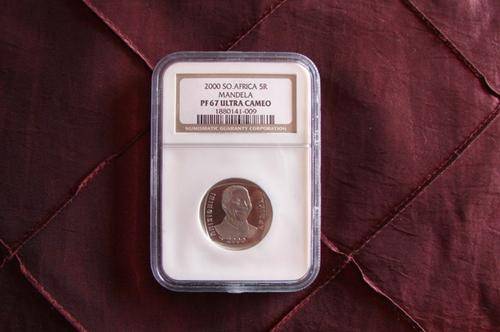 Rare Mandela 2000 R5, PF67 !!!