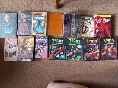 dvd movie and series collection