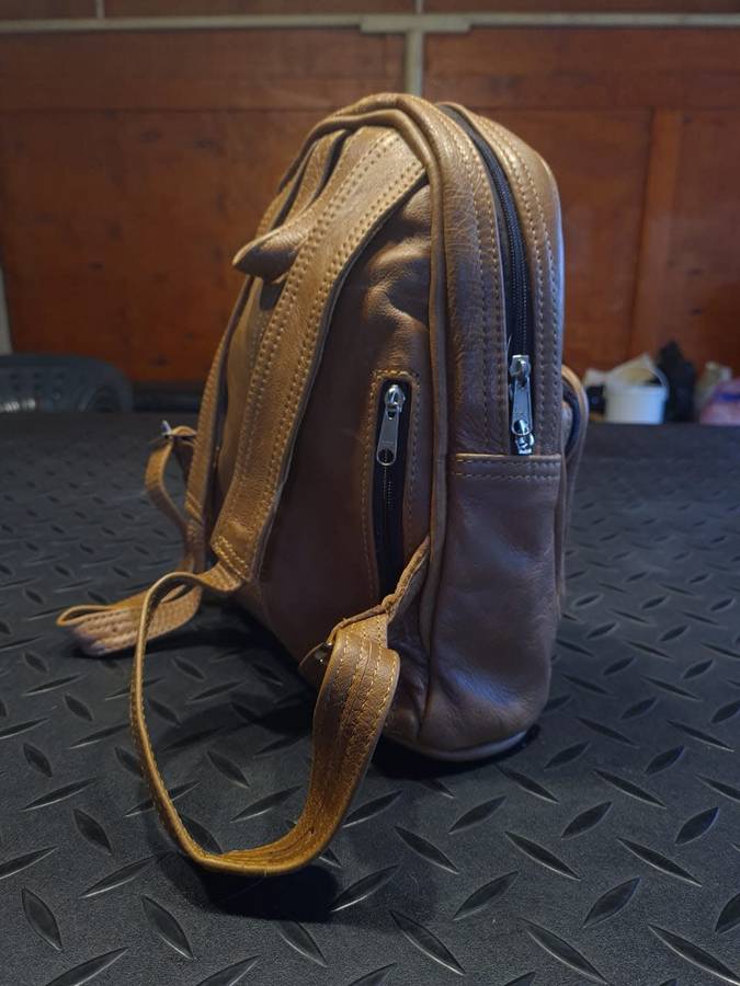 Genuine Leather Backpack