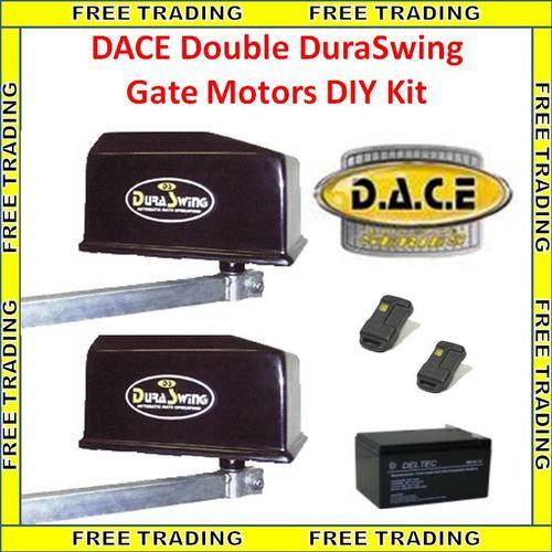 DACE Double DuraSwing Gate Motors DIY Kit