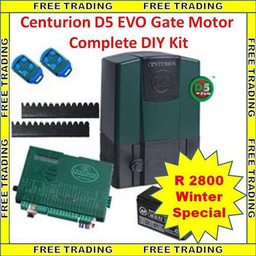 Centurion D5 EVO Gate Motor Complete DIY Kit