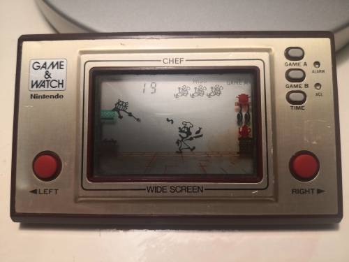 Nintendo Chef Game and Watch (1981)