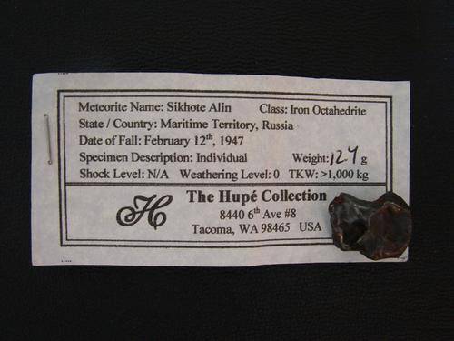Genuine meteorite - Stunning specimen!