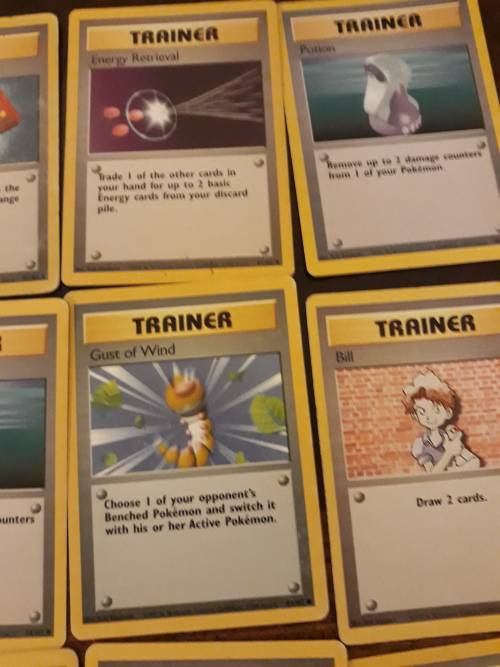 Pokemon Trainer cards x14