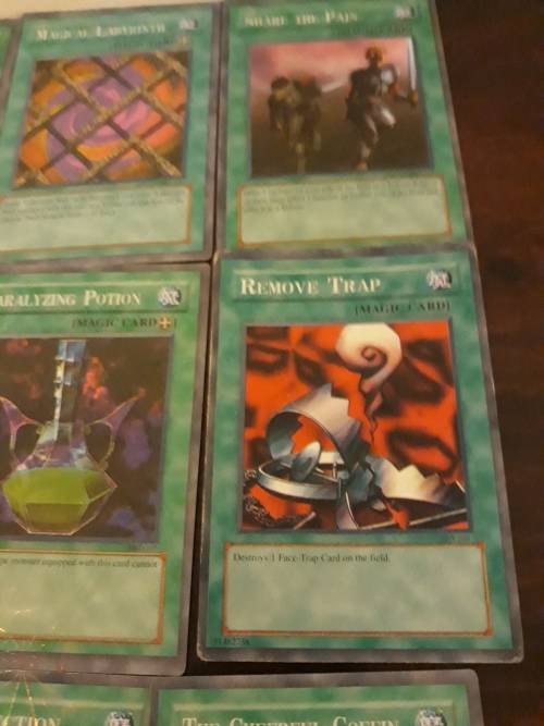 30x Classic Yu-Gi-Oh Magic Cards - Rare!