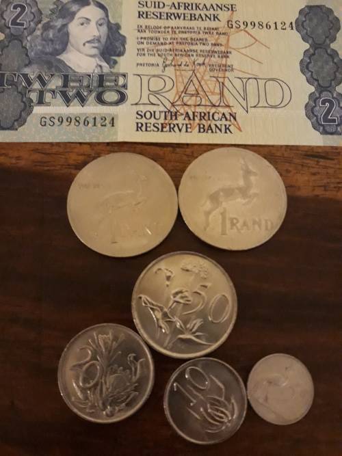 A Stunning Lot of SA Notes and Coins in EXCELLENT Condition!
