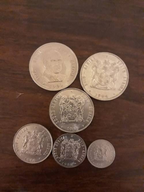 A Stunning Lot of SA Notes and Coins in EXCELLENT Condition!