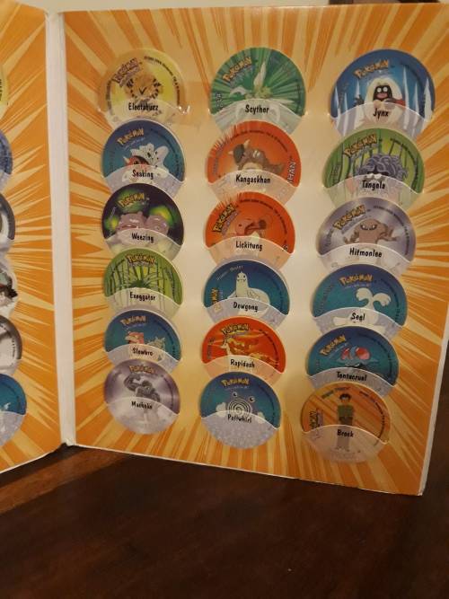 Pokemon Tazzo Albums - All Complete! No. 1-3