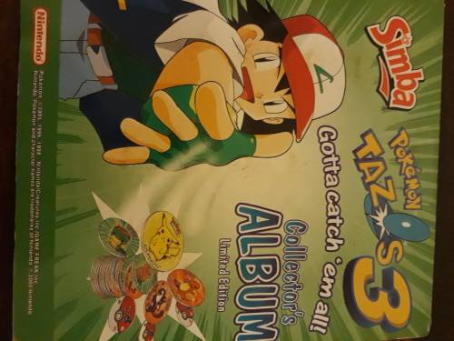 Pokemon Tazzo Albums - All Complete! No. 1-3