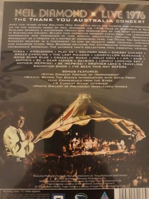 Neil Diamond DVD Duo - Including Hot August Night!