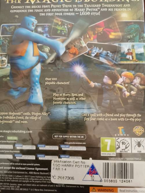 LEGO Harry Potter PC Game - Years 1 to 4