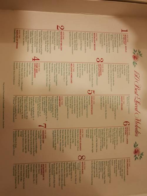 8 LP Set of 150 Best Loved Memories