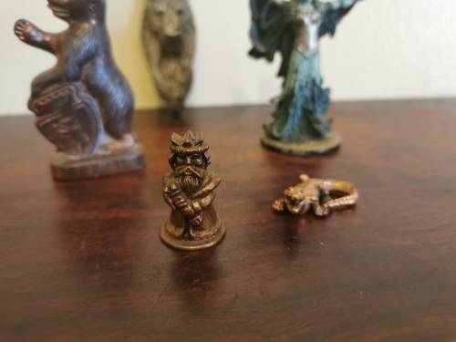 A Vintage Metal Figurine Lot
