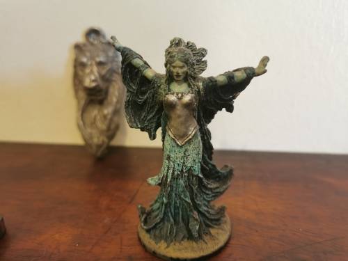 A Vintage Metal Figurine Lot