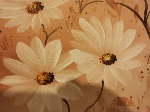 Original C Brown Painting - Lovely Brush Strokes (68x53cm)