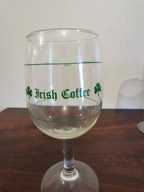 Vintage Irish Whiskey Glasses x8