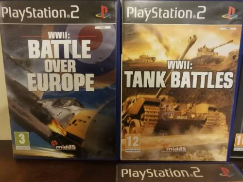 PS2 War Games x6