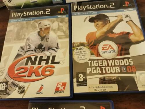 PS2 Sports Games x7 for One Bid