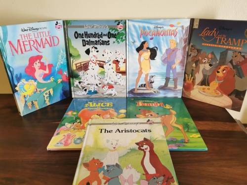 Vintage Disney Classic Children Books x7