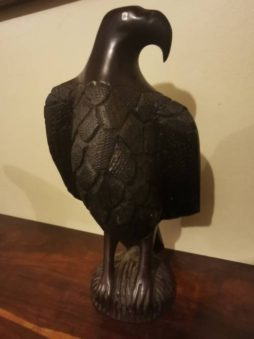 Beautiful Large Hand-carved Eagle from Wood