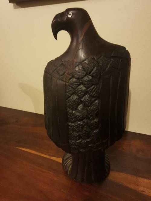 Beautiful Large Hand-carved Eagle from Wood