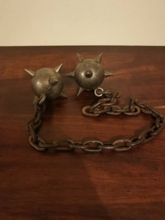 Medieval Flail Type Weapon - Very rare Find (not sure of its age)