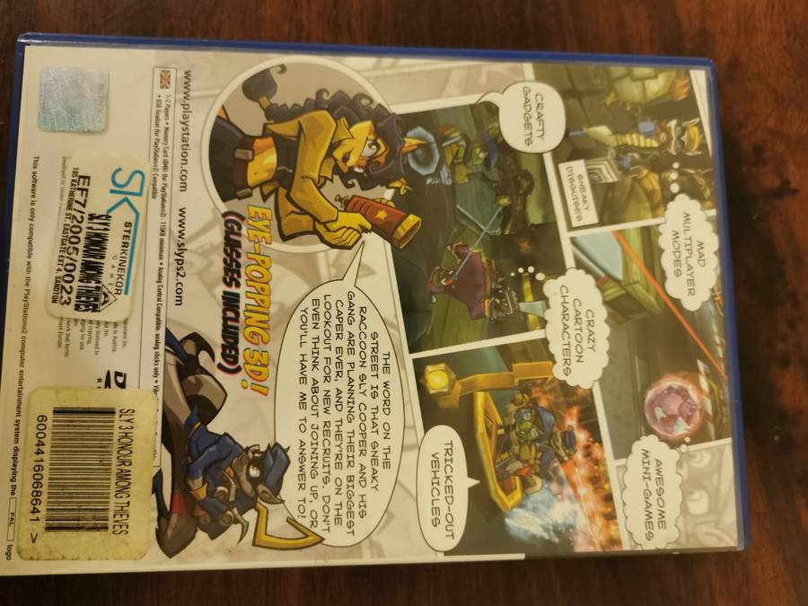 Rare on PlayStation 2 Complete with Booklet - Sly 3 Honour Among Thieves