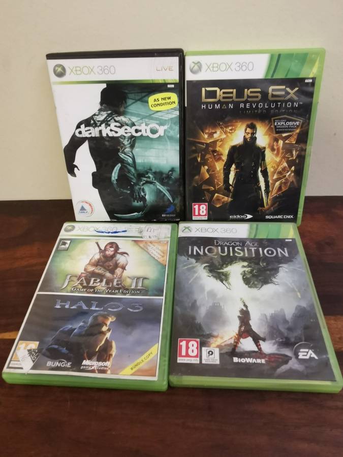 Classic Game Selection for Xbox 360 - See Pics