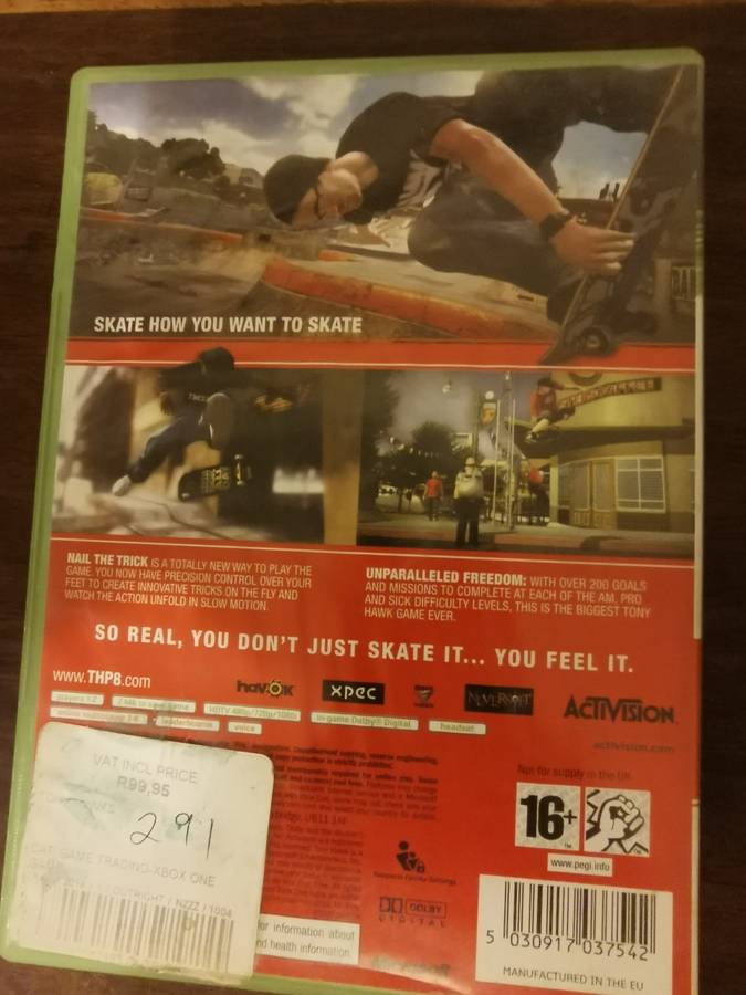 Tony Hawk`s Project 8 on Xbox 360