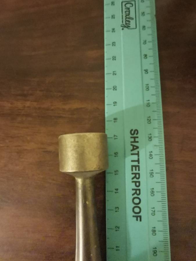 Solid Brass Mortar and Pestel of 770 Grams - Very Vintage