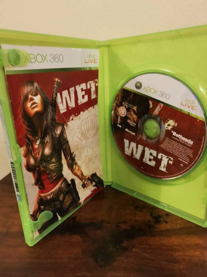 WET on Xbox 360 with Booklet