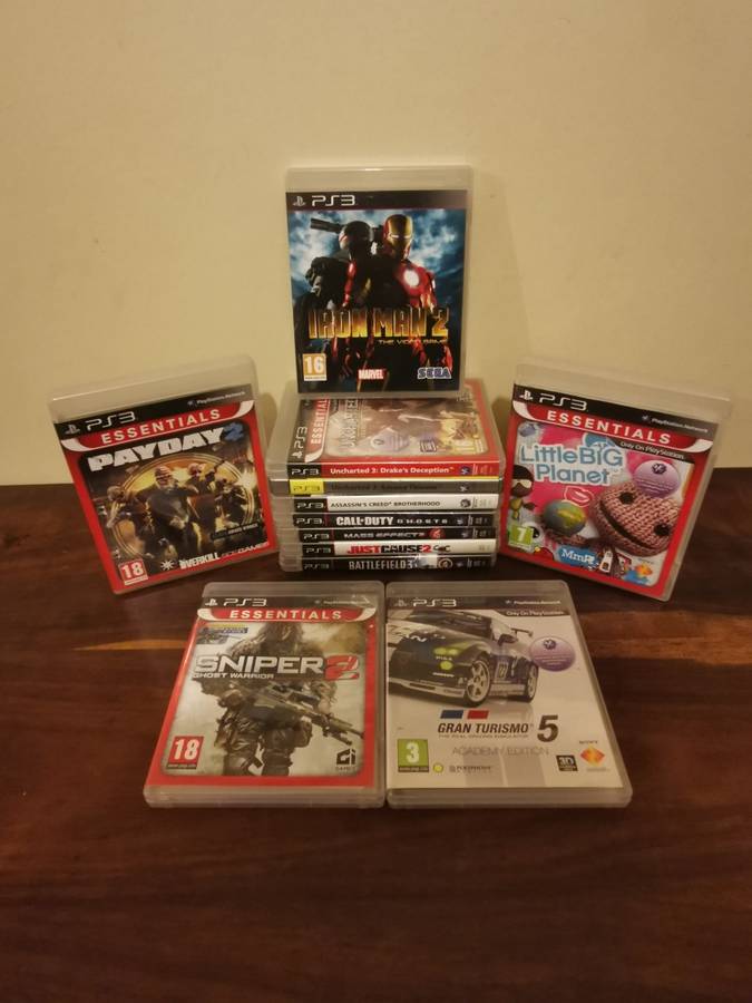 Collection of x12 PlayStation 3 Games