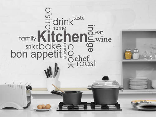 Tasty kitchen Vinyl wall art words -decal sticker- home decor -CHECK OUT MY OTHER DESIGNS!