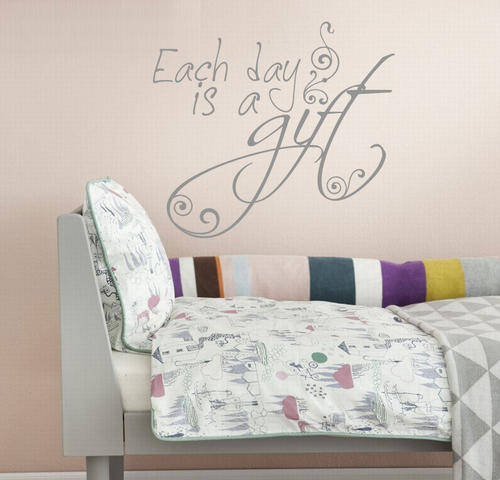 Each day is a gift Vinyl Wall Art quote - Sticker Decal Vinyl Interior Decor