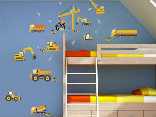 Trucks2 kids stickers Vinyl Wall Art Sticker Decal Vinyl Tattoo Decor