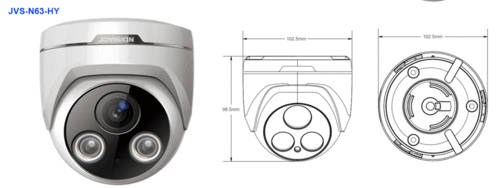 Jovision 1.3MP IP Dome Camera 15m Infra Red