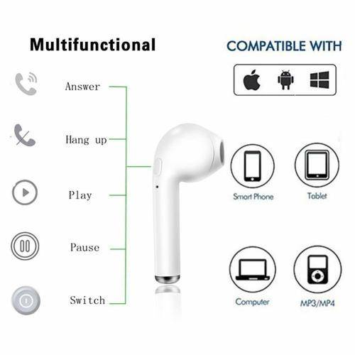 i7s TWS wireless earphones with mic