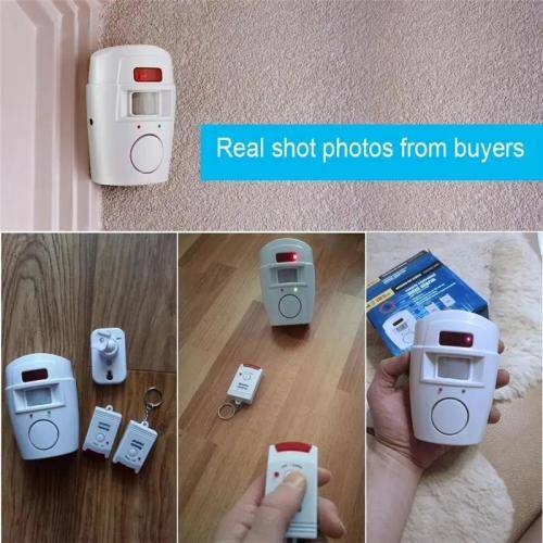 Home Security Alert Infrared Sensor Anti-theft Motion Detector Alarm Monitor Wireless Alarm System 2